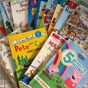 “I can read” books